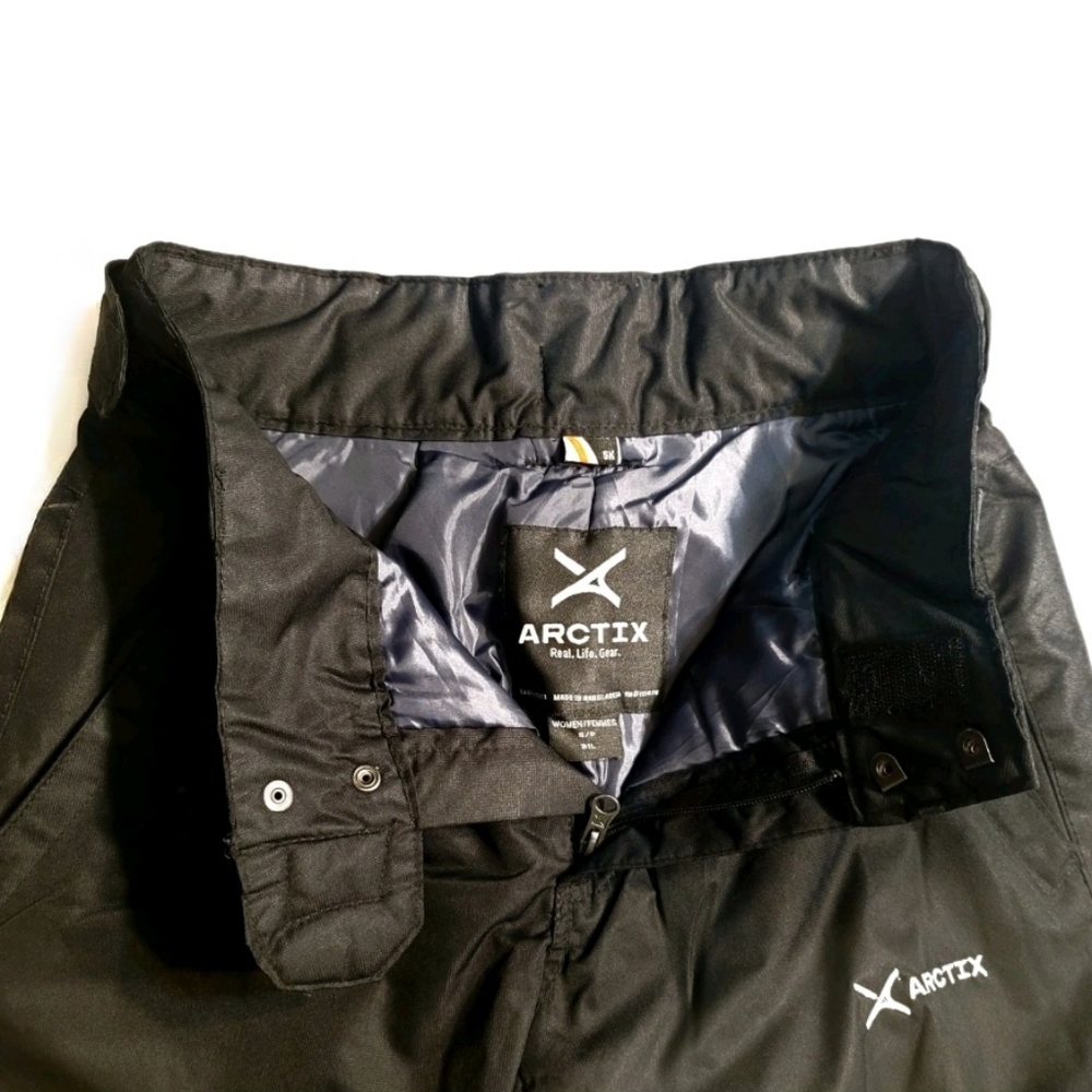Arctix Women's Insulated Snow Pants 1800 Adjustable 31" Inseam Black NWOT - Picture 7 of 16